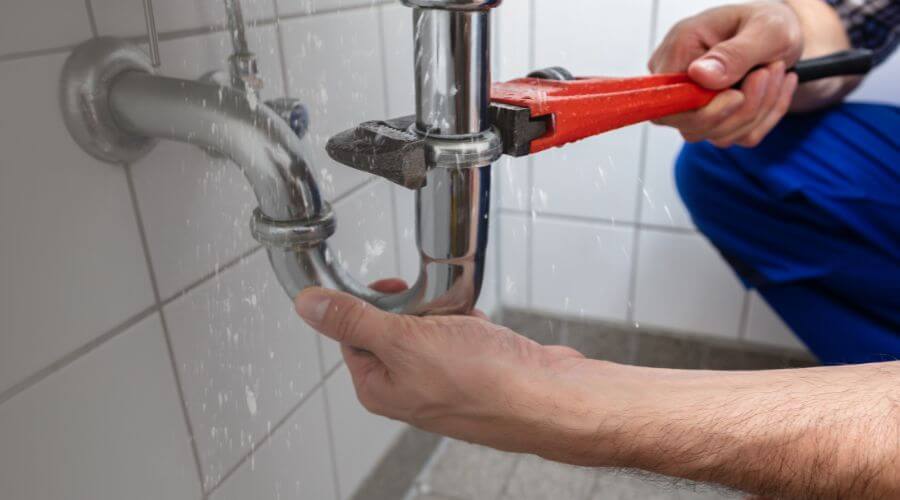Slab Leak Detection in Lake Preston, SD
